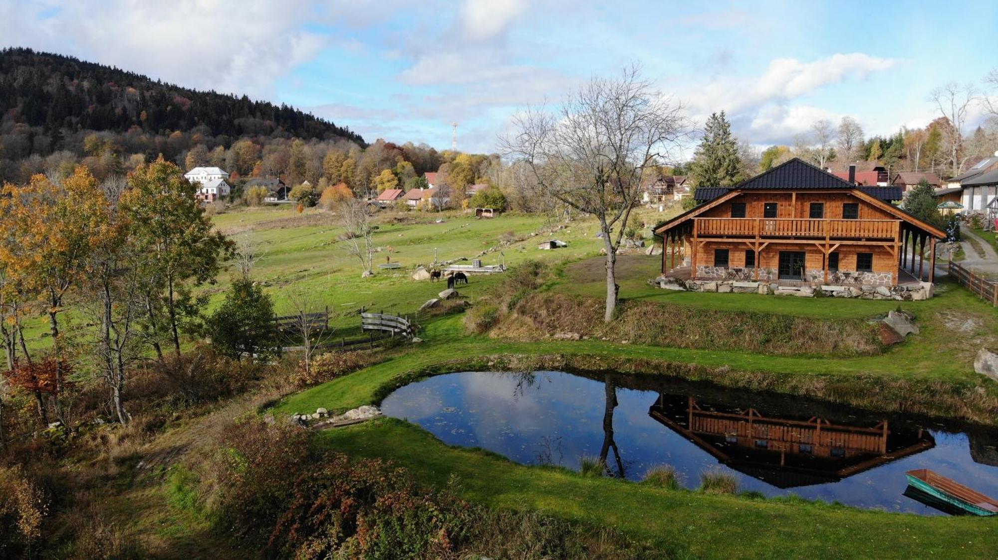 Penzion Farma Zleby Ceske Zleby エクステリア 写真
