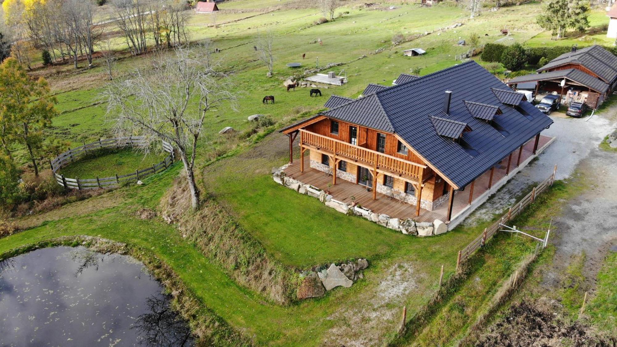 Penzion Farma Zleby Ceske Zleby エクステリア 写真